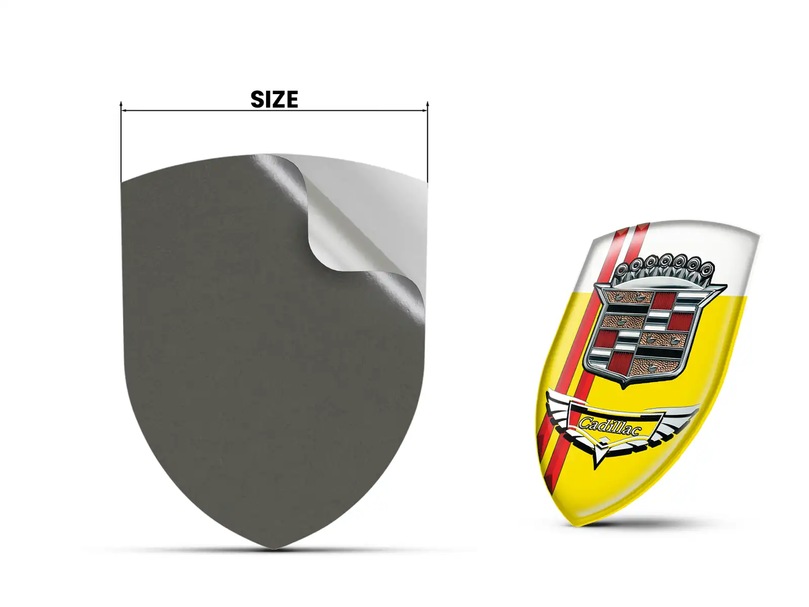 Cadillac Impression Stickers Pare-Chocs Pro Max Résistant Style ST